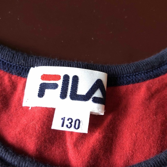 FILA(フィラ)のFILA 130cmタンクトップ&T shirt キッズ/ベビー/マタニティのキッズ服男の子用(90cm~)(Tシャツ/カットソー)の商品写真