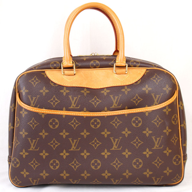 美品『USED』 
LOUIS VUITTON ルイ・ヴィトン 
 ドーヴィル M47270 ボストンバッグ 
モノグラムキャンバス モノグラム