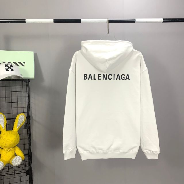 日本向け正規品 Balenciaga バレンシアガ ロゴ フーディー パーカー