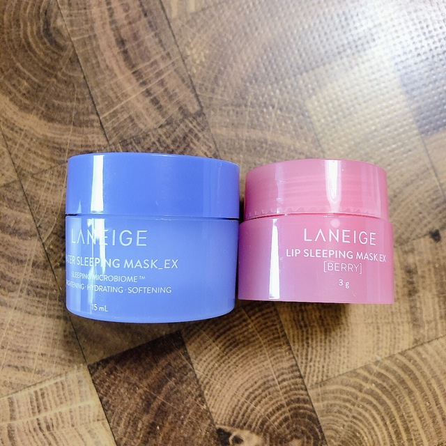 LANEIGE(ラネージュ)のLANEIGE★スリーピングマスクセット★ミニサイズ コスメ/美容のスキンケア/基礎化粧品(リップケア/リップクリーム)の商品写真