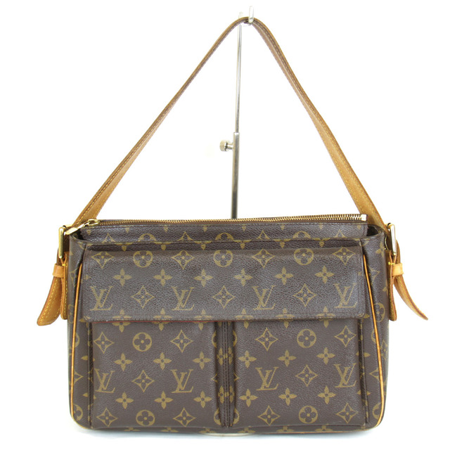 『USED』 
LOUIS VUITTON ルイ・ヴィトン 
 ヴィバシテGM M51163 ショルダーバッグ 
モノグラムキャンバス モノグラム