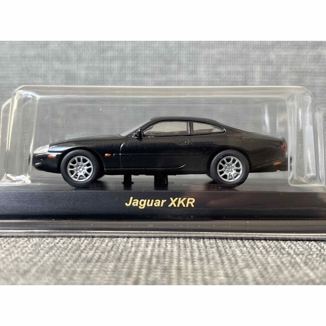 Jaguar(ジャガー)の京商 1/64 ブリティッシュ ミニカーコレクション ジャガー XKR ブラック エンタメ/ホビーのおもちゃ/ぬいぐるみ(ミニカー)の商品写真