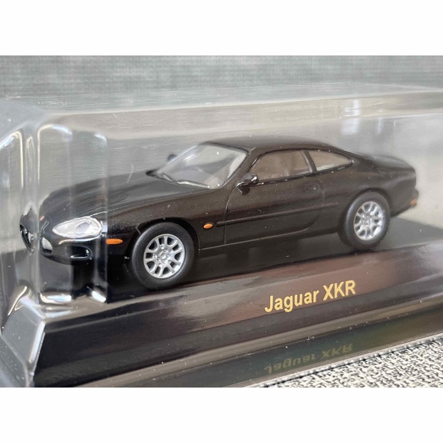 Jaguar(ジャガー)の京商 1/64 ブリティッシュ ミニカーコレクション ジャガー XKR ブラック エンタメ/ホビーのおもちゃ/ぬいぐるみ(ミニカー)の商品写真