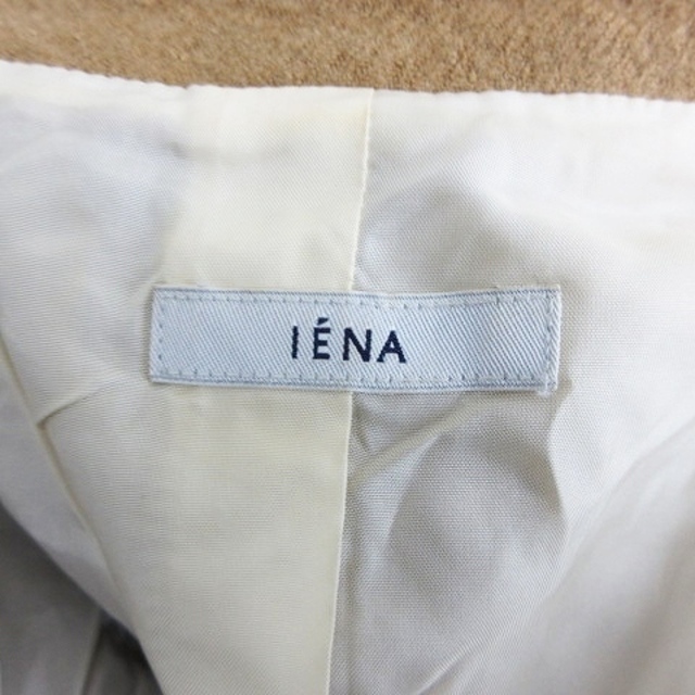 IENA(イエナ)のイエナ IENA コート ステンカラー 長袖 厚手 ウール 無地 38 茶 レディースのジャケット/アウター(その他)の商品写真