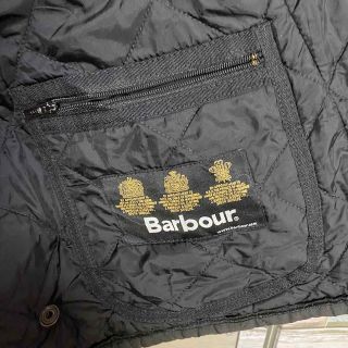 Barbour - バブアー 中綿キルティングジャケット コート 刺繍ロゴの