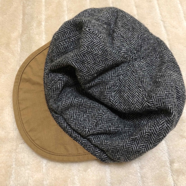own garment product/ ヘリンボーン キャスケット 宅込 62.0%OFF