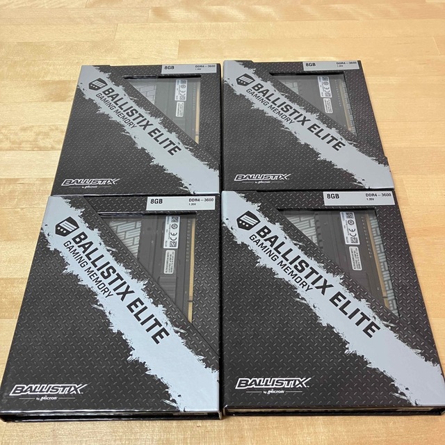 Crucial Ballistix DDR4 3600 8GB 4枚 計32GB