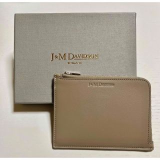 ジェイアンドエムデヴィッドソン(J&M DAVIDSON)のyu様専用J&MDavidson ジェイアンドエムダヴィッドソン小銭入れ　トープ(コインケース/小銭入れ)