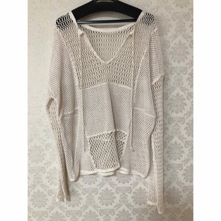 トゥデイフル(TODAYFUL)のtodayful Patchwork Mesh Tops(カットソー(長袖/七分))