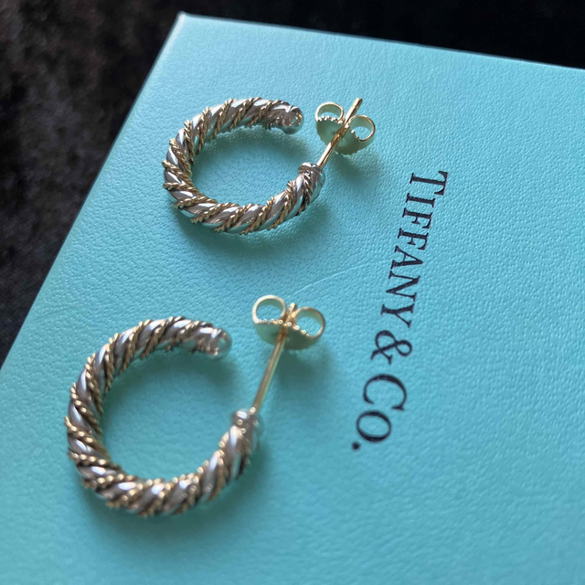 【バンブルビーさま専用】　Tiffany 18k YG スクリューキャッチ2個