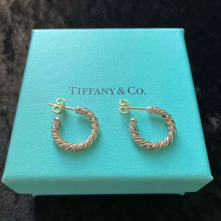 ティファニー(Tiffany & Co.)のティファニー  フープピアス  18K  750×925(ピアス)