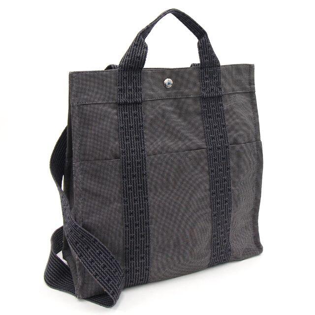 魅了 Hermes グレー アドMM エールライン バックパック エルメス