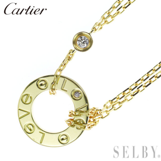 直営店に限定 Cartier - カルティエ K18YG ダイヤモンド ペンダント