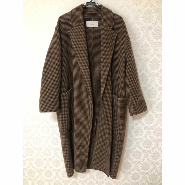 TODAYFUL(トゥデイフル)のTODAYFUL Over Check Coat  レディースのジャケット/アウター(ロングコート)の商品写真