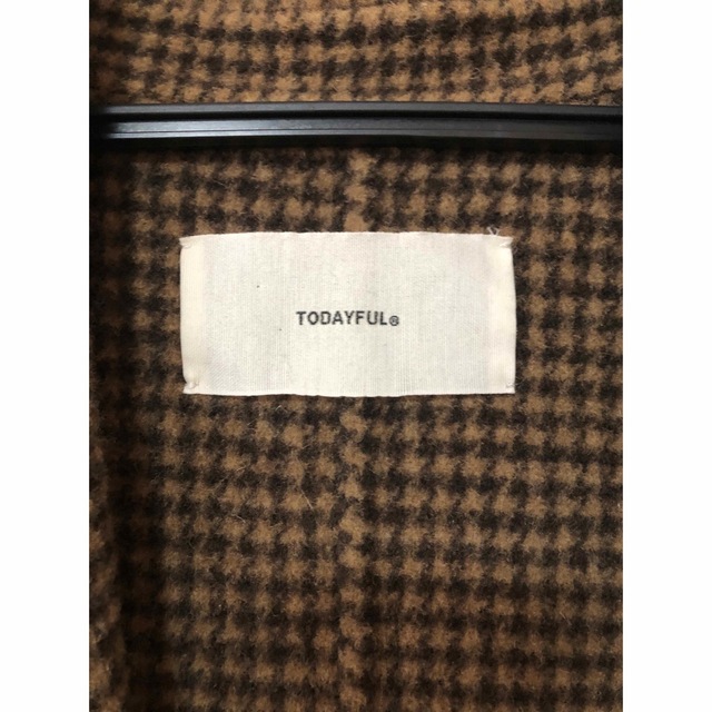 TODAYFUL(トゥデイフル)のTODAYFUL Over Check Coat  レディースのジャケット/アウター(ロングコート)の商品写真