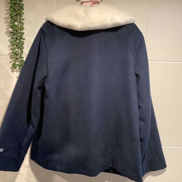 mezzo piano(メゾピアノ)のmezzo piano140 2wayコート キッズ/ベビー/マタニティのキッズ服女の子用(90cm~)(コート)の商品写真