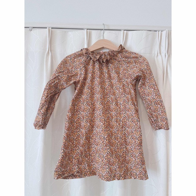 Caramel baby&child (キャラメルベビー&チャイルド)のZARA ワンピース　92cm 人形用とセット キッズ/ベビー/マタニティのキッズ服女の子用(90cm~)(ワンピース)の商品写真