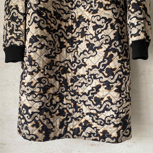 DRIES VAN NOTEN(ドリスヴァンノッテン)の美品✦ DRIES VAN NOTEN シノワズリー キルティング ワンピース レディースのワンピース(ひざ丈ワンピース)の商品写真