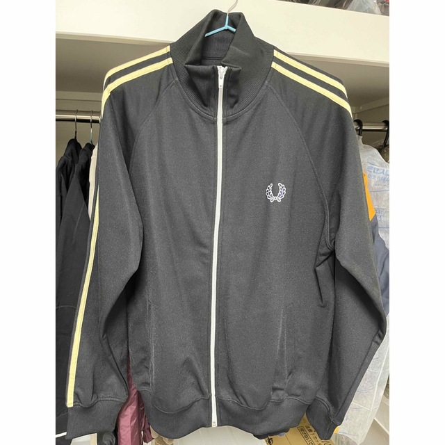 FRED PERRY - フレッドペリー　ジャージ　黒色　M