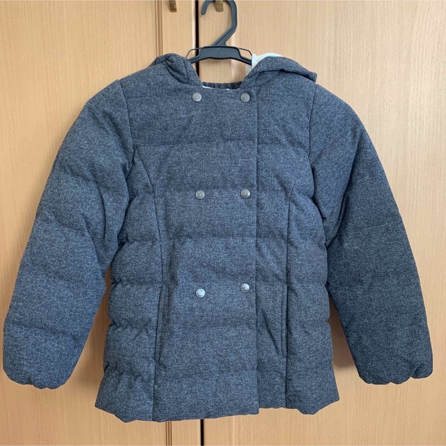 PETIT BATEAU(プチバトー)のプチバトー　中綿コート8ans 128cm キッズ/ベビー/マタニティのキッズ服女の子用(90cm~)(コート)の商品写真