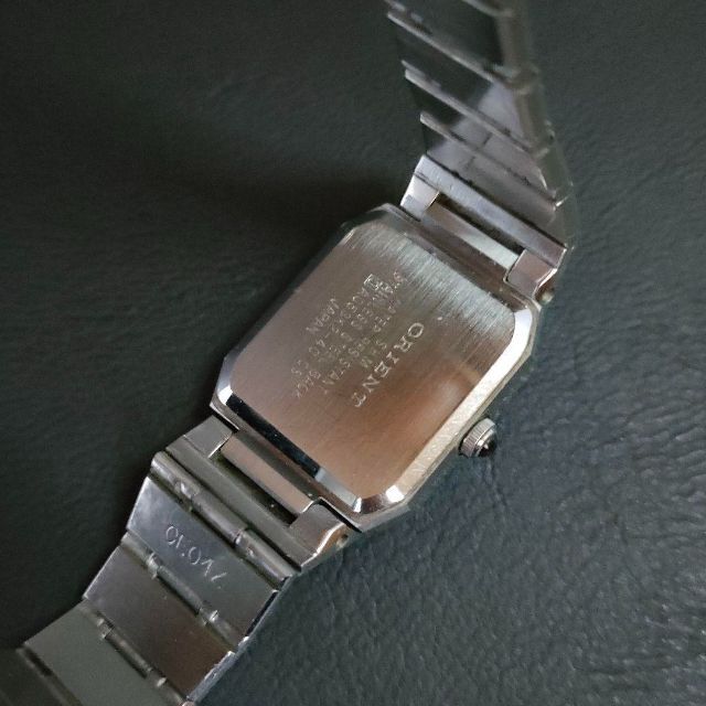 美品【稼働品】ORIENT オリエント Chandor シルバー レディース時計-