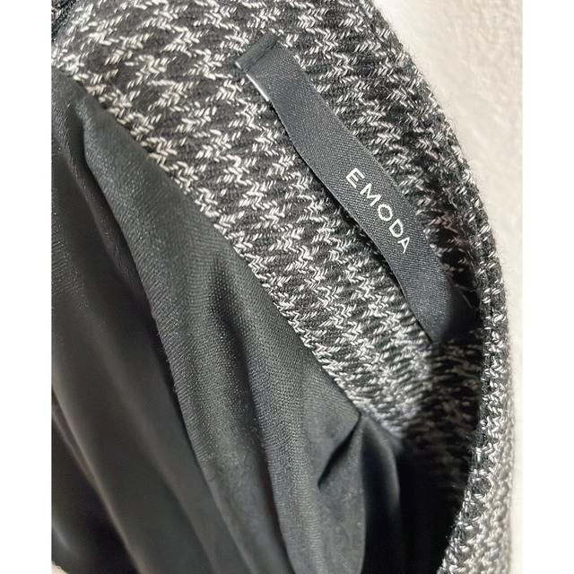 EMODA(エモダ)のEMODA ジャガードタイトミニスカート レディースのスカート(ミニスカート)の商品写真
