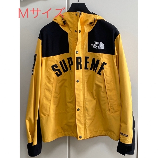 Supreme ノースフェイス  マウンテンジャケット 黄 Yellw Mサイズ