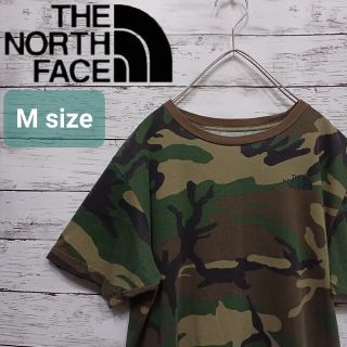 THE NORTH FACE ザノースフェイス トップス 迷彩 カモフラ M
