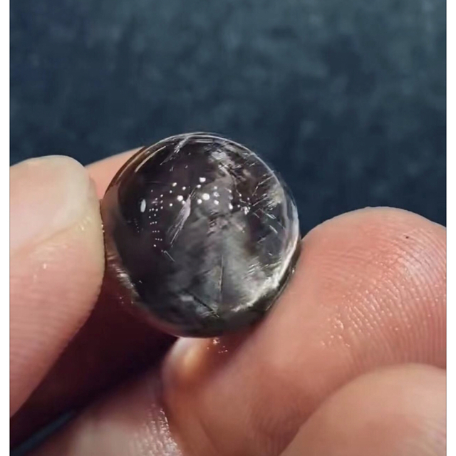 ⭐︎【高級】パープルルチルクォーツ 丸玉 15mm 各種パーツ 素材/材料 ...