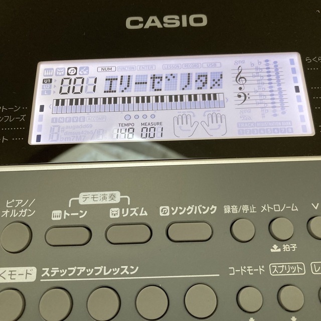 CASIO(カシオ)の【未使用】CASIO lk-516 電子キーボード 楽器の鍵盤楽器(キーボード/シンセサイザー)の商品写真