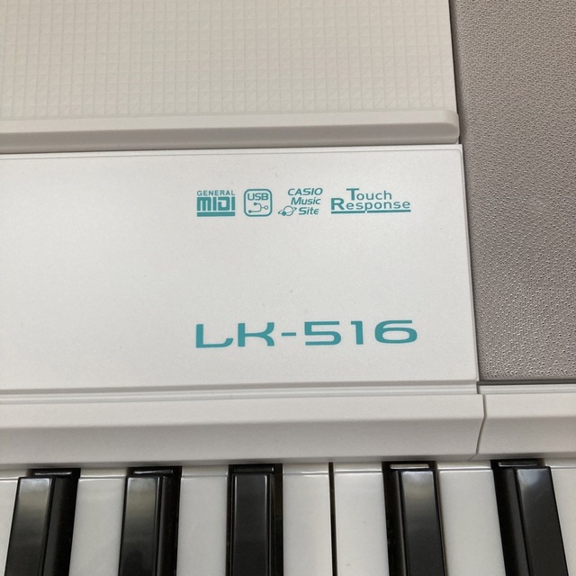 CASIO(カシオ)の【未使用】CASIO lk-516 電子キーボード 楽器の鍵盤楽器(キーボード/シンセサイザー)の商品写真