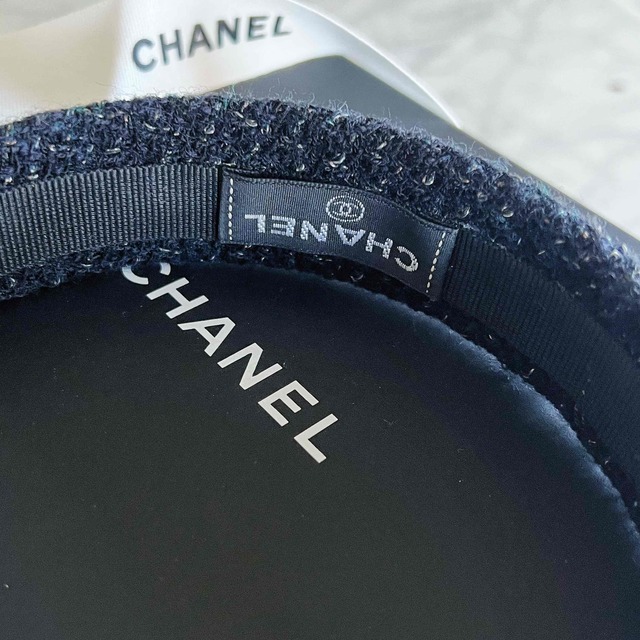 Chanel/シャネルツイードカチューシャ 2