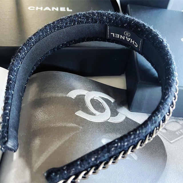 Chanel/シャネルツイードカチューシャ 1