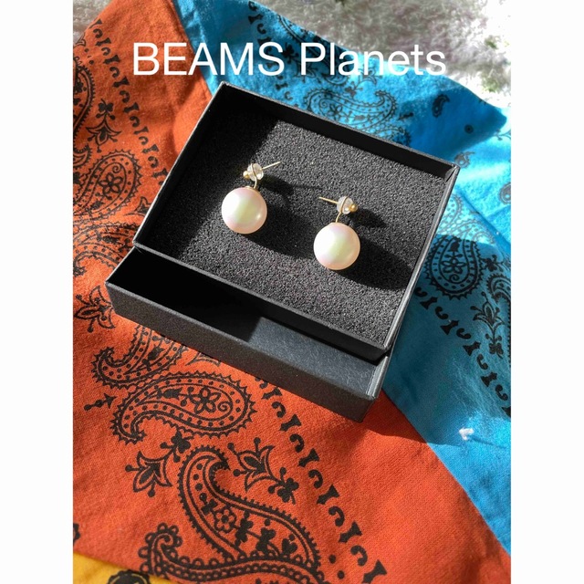 BEAMS(ビームス)のMASATO INOUE✖︎beams planets/別注ビックパールピアス レディースのアクセサリー(ピアス)の商品写真