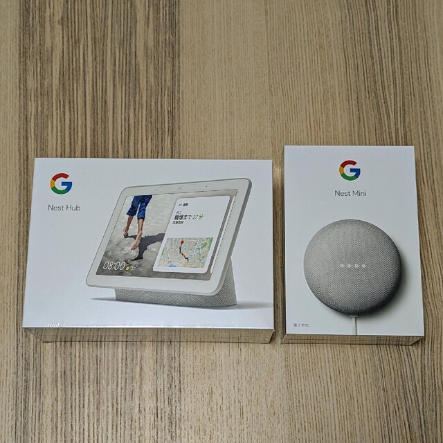 【未開封】 Google Nest HubとNest Mini【2台セット】