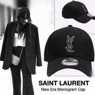 サンローラン(Saint Laurent)の超人気☆Saint Laurent x New Era モノグラムキャップ(その他)