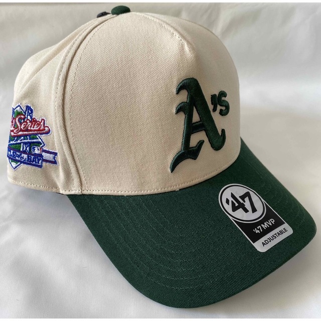 47 Brand(フォーティセブン)の海外限定❗️47’ Brand MVP オークランド　アスレチックス　キャップ メンズの帽子(キャップ)の商品写真