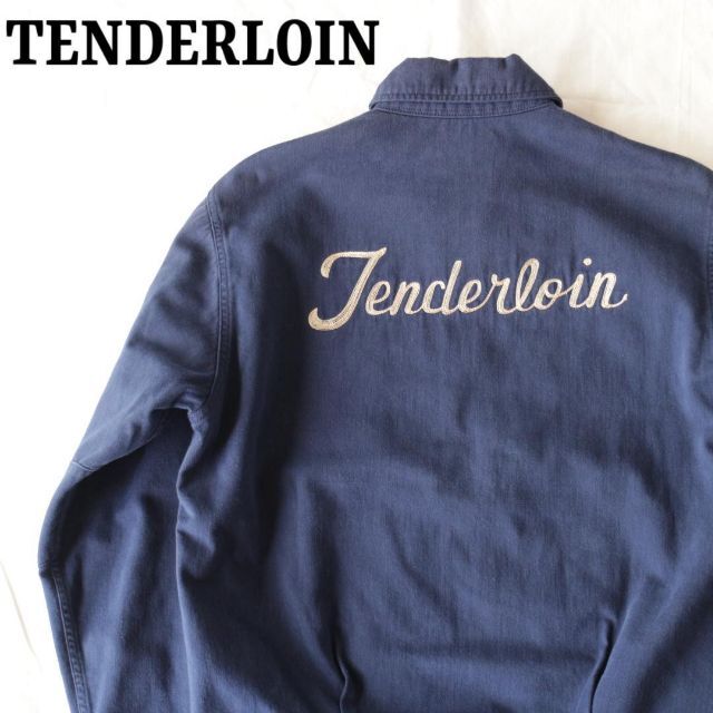 TENDERLOIN テンダーロイン チェーンステッチ バックロゴ ジャケット