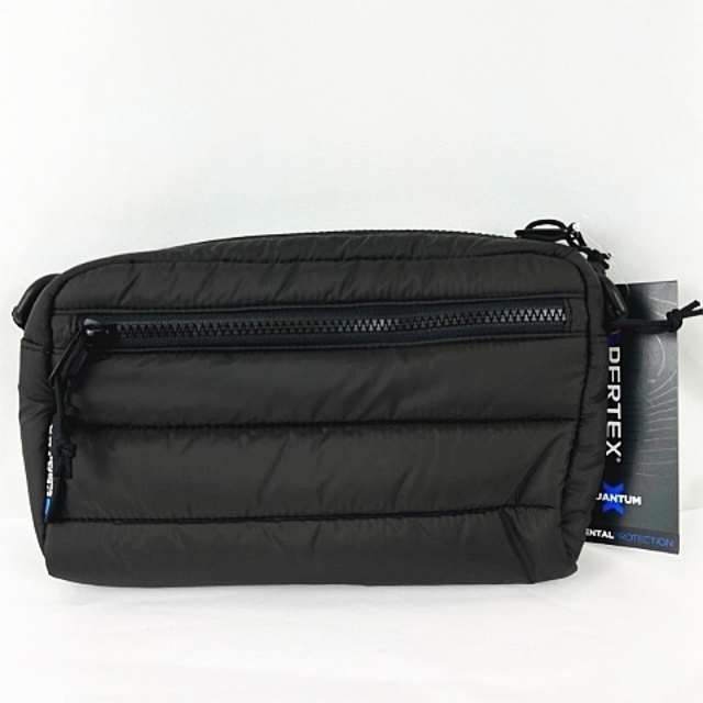 supreme puffer side bag black