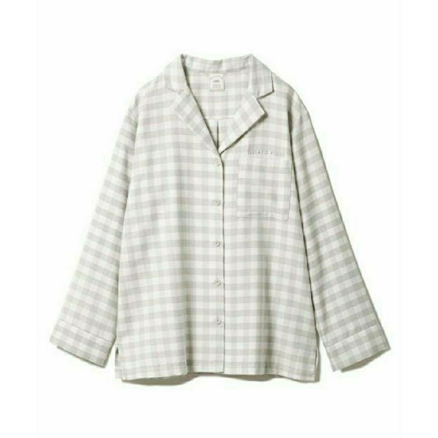 新品☆ジェラート ピケ ギンガムチェックネル ネルシャツ ロングパンツ セット