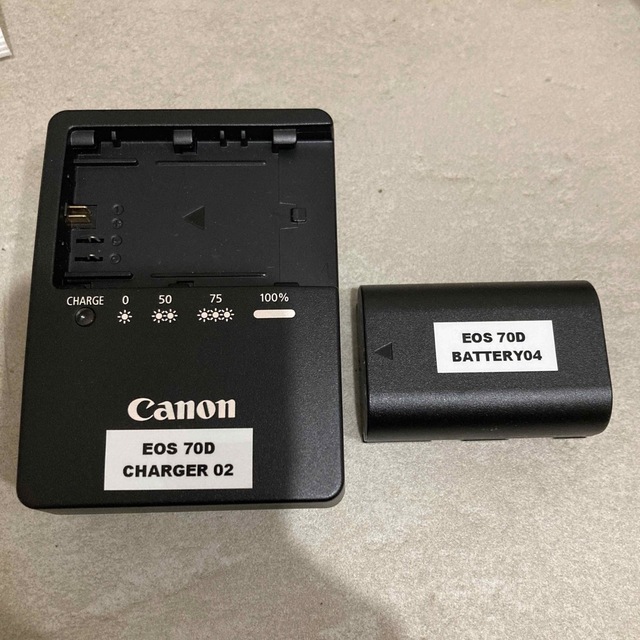 Canon キャノン LC-E6  充電器 チャージャー LP-E6 バッテリー