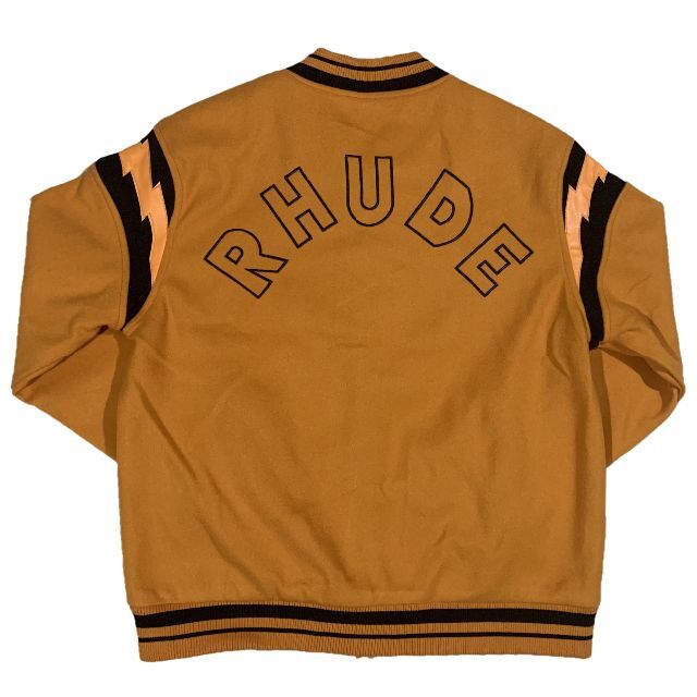 RHUDE ルード ライトニング ボンバージャケット オレンジ S RHUDE ルード ライトニング ボンバージャケット オレンジ S