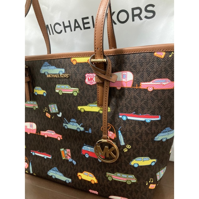 Michael Kors - お値下げ中 新品 マイケルコース トートバッグ 車柄の