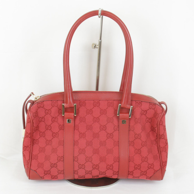 USED』 GUCCI グッチ 000・0851・001558 ハンドバッグ GGキャンバス