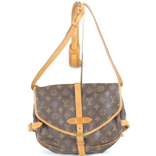 『USED』 
LOUIS VUITTON ルイ・ヴィトン 
 ソミュール30 M42256 ショルダーバッグ 
モノグラムキャンバス モノグラム