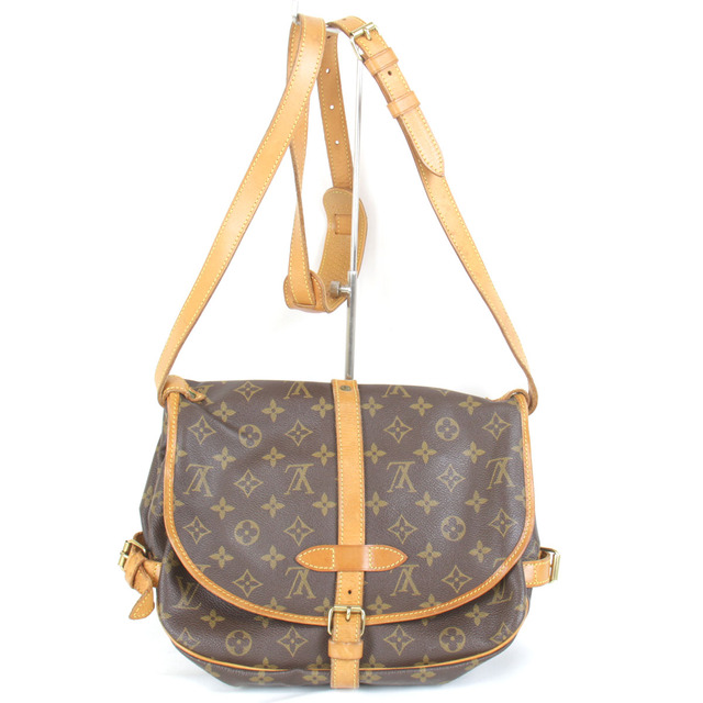 『USED』 
LOUIS VUITTON ルイ・ヴィトン 
 ソミュール30 M42256 ショルダーバッグ 
モノグラムキャンバス モノグラム 1