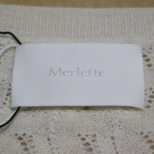 Merlette(マーレット)の新品 マーレット ジェンセン セーター ニット ウール アイボリー Sサイズ レディースのトップス(ニット/セーター)の商品写真
