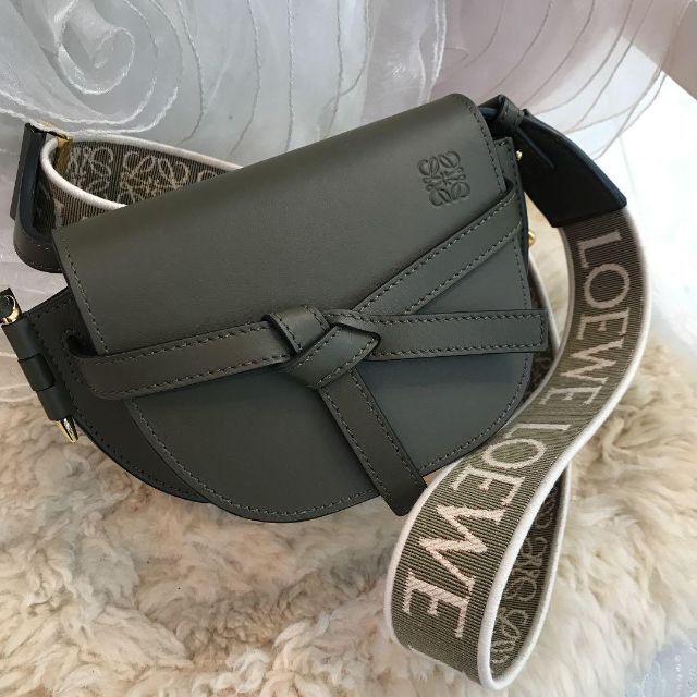 安心発送】 LOEWE - ☆未使用品☆ロエベ ゲート デュアルバッグ ミニ