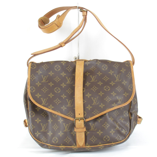 『USED』 
LOUIS VUITTON ルイ・ヴィトン 
 ソミュール35 M42254 ショルダーバッグ 
モノグラムキャンバス モノグラム