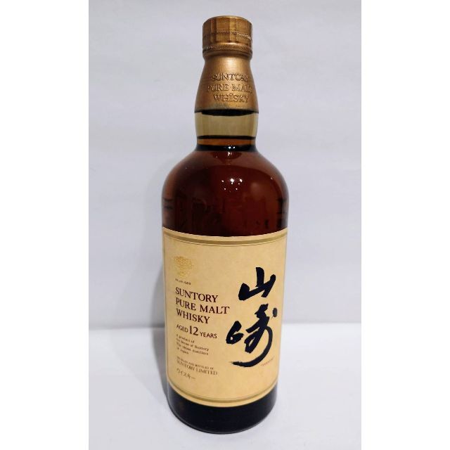 未開栓】サントリー 山崎12年 750ml ピュアモルト 43％-